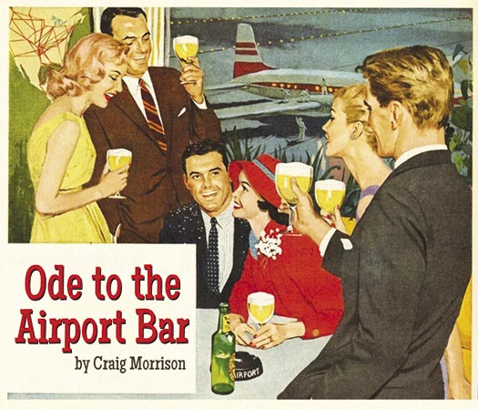 ode to the airport bar